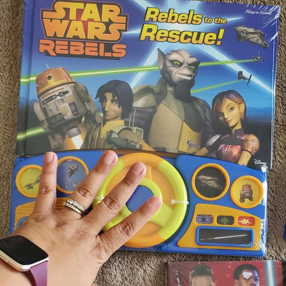 3 star wars books (make noise and/or light up) - Picture 5 of 7